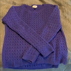 Purple/blue old navy sweater. Great condition. Med